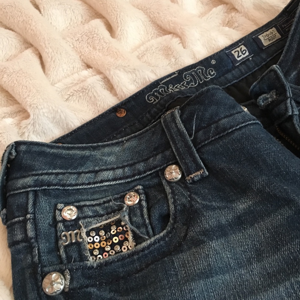 Size 26 boot cut MISS ME jeans